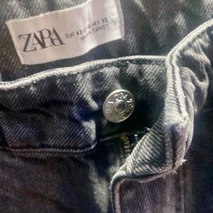 Zara Black Denim Jeans